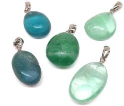 R. M. ékszer Fluorit zöld medál 2-3cm (021298)