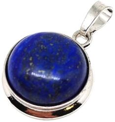 R. M. ékszer Ásvány medálok Kerek medál fém Lapis lazuli 2cm (020943)