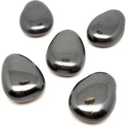 R. M. ékszer Átfúrt Hematit csepp medál (020985)