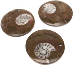 R. M. ékszer Medál ammonitesz kerek 4cm (109131)