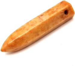 R. M. ékszer Kvarc medál átfúrt csiszolt csúcs 40-45mm (021376)