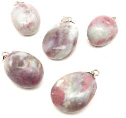 R. M. ékszer Csepp medál Rubellit kvarc (021552)