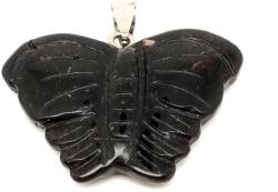 R. M. ékszer Pillangó medál Ónix 4x3cm (021588)