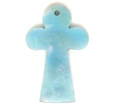 R. M. ékszer Átfúrt medál Amazonit Kopt kereszt szögl 30x40mm (021179)