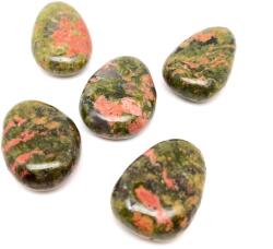 R. M. ékszer Átfúrt Unakit csepp medál (020559)