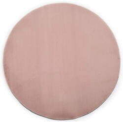 vidaXL régi-rózsaszín műnyúlszőr szőnyeg 160 cm 285088
