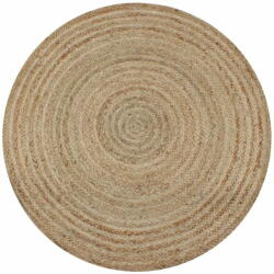 vidaXL kör alakú fonott juta szőnyeg 150 cm 245338