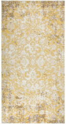  Vidaxl sárga lapos szövésű kültéri szőnyeg 80 x 150 cm 317042