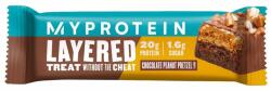 Myprotein 6 Layer Bar (Layered Protein Bar) covrigei cu ciocolată și unt de arahide 60 g
