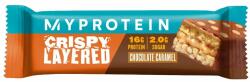 Myprotein Crispy Layered Bar ciocolată/caramel 58 g