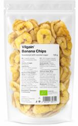 Vilgain Chipsuri de banane uscate BIO -⁠ banane filipineze procesate delicat, gustare crocantă și practică - vilgain - 15,49 RON