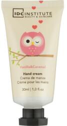 IDC Institute Cremă de mâini Vanilie și caramel - IDC Institute Vanilla & Caramel Hand Cream 30 ml