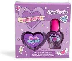 Martinelia Set - Martinelia Crush Nail Polish & Lip Gloss Duo Pack Pink