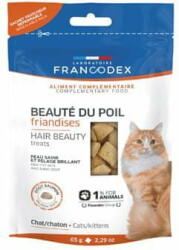  Francodex Hair Beauty csemege macskáknak és cicáknak 65g