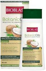 Bioblas Sampon pentru par Botanics Oils Coconut, Bioblas, pentru par tern si lipsit de vitalitate, 360 ml
