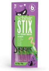 Schesir Cat treat Stix folyékony snack kacsa 6x15g