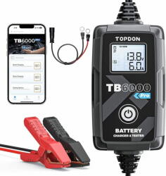 TOPDON Akkumulátor töltő és tesztelő TB6000Pro