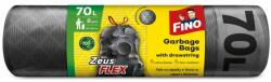 FINO FLEX szemeteszsákok - visszahúzható, 70 l, 35 mic, 8 db