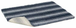 Vetbed csúszásgátló / Drybed kék csíkok 150 x 100 cm, bolyhos 30 mm