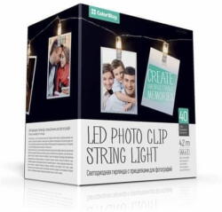  ColorWay LED fotóhorgok 40 db, 4, 2 méter