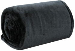  Vidaxl fekete poliészter takaró 130x170 cm 136260