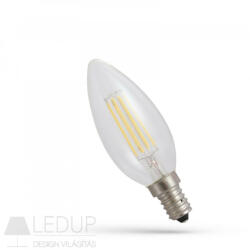 spectrumLED Led Candle C35 E-14 230v 5.5w Cog Ww Clear Dimmable Spectrum (woj14646)