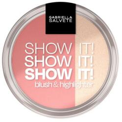 Gabriella Salvete Show It! Blush & Highlighter fard de obraz 9 g pentru femei 01