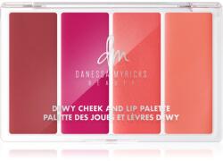 Danessa Myricks Beauty Dewy Cheek & Lip Palette paleta pentru fata multifunctionala faciale Dew It Flirty 25 g