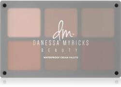  Danessa Myricks Beauty Waterproof Cream Palette multifunkciós arc paletta vízálló árnyalat Essentials 6x3 g