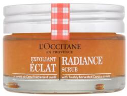 L'Occitane Radiance Scrub bőrélénkítő arcradír 75 ml nőknek