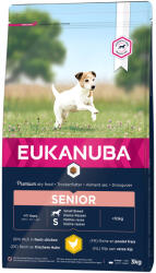 EUKANUBA 3kg Eukanuba Caring Senior Small Breed csirke száraz kutytáp 10% árengedménnyel!