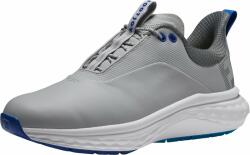 Footjoy Quantum Mens Golf Shoes Grey/White/Blue 44 (56982105M)