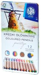 Astra Színes ceruza ASTRA hengeres fémdobozos 12 színű - rovidaruhaz