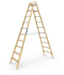 ZARGES Fa állólétra 2x10 Crestastep B (ZARGES_40030) - allvanybazis