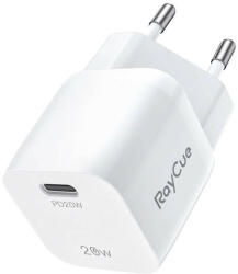 RayCue USB-C PD 20W EU network charger (white) - pixelrodeo