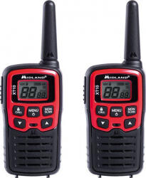 Midland Set 2 statii radio emisie-receptie PMR XT10 16 canale raza de actiune 4km (urz0998) Statii radio