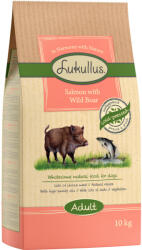 Lukullus Lukullus Preț special! Adult hrană uscată sau umedă câini - 10 kg Somon și porc mistreț (hrană uscată)
