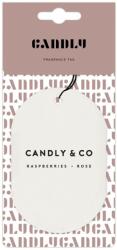 Candly&Co Candly&Co. Scented Car No. 7 Raspberries, Rose Autóillatosító 1 db