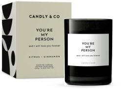 Candly & Co Candly&Co. Candle No. 3 You Are My Person And I Will Love You Forever. Illatgyertya 250 g