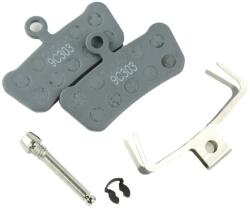 Sram tárcsafék fékbetét Trail, G2, Guide, X0 fékekhez, nagy teljesítményű, acél alap, organikus pofa