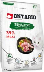 ONTARIO Takarmány Ontario Cat érzékeny/Derma 0, 4 kg (213-10623)