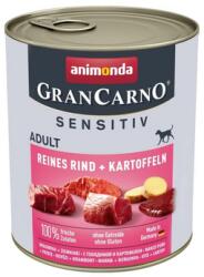 Animonda Grancarno Sensitive Marhahús burgonyával 12x800 g