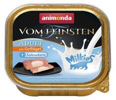Animonda Vom Feinsten Adult Milk Poultry&Cream Baromfi és tejszín 32x100 g