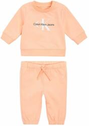 Calvin Klein Jeans compleu copii culoarea portocaliu PPYX-DKK012_20X