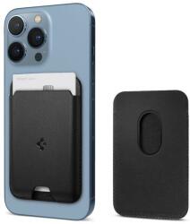 Spigen AMP02284 Spigen Valentinus univerzális kártya tartó tok mobiltelefonra, MagSafe, Fekete (AMP02284)