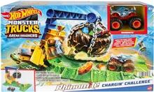 Mattel Monster Trucks ARENA SMASHERS - Rhinomite Chargin Challenge