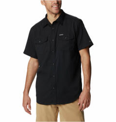 Columbia Utilizer II Solid Short Sleeve Shirt Mărime: M / Culoare: negru