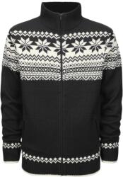 Brandit pulóver norvég cipzárral, fekete színű