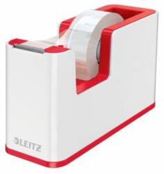 Leitz Dispenser de bandă adezivă Leitz WOW alb/roșu