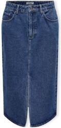 Only Fuste Femei Noos Bianca Midi Skirt - Medium Blue Denim Only albastru EU L